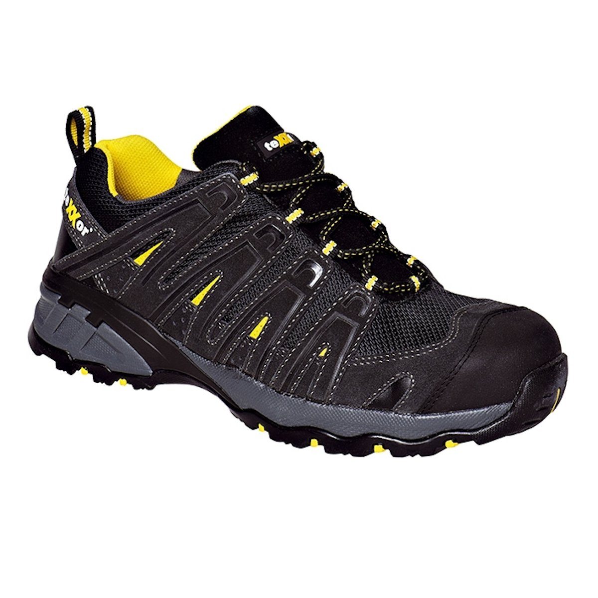 TRIZERATOP S1-Sicherheitshalbschuhe LYON schwarz/gelb Gr. 42 Arbeitsschuh