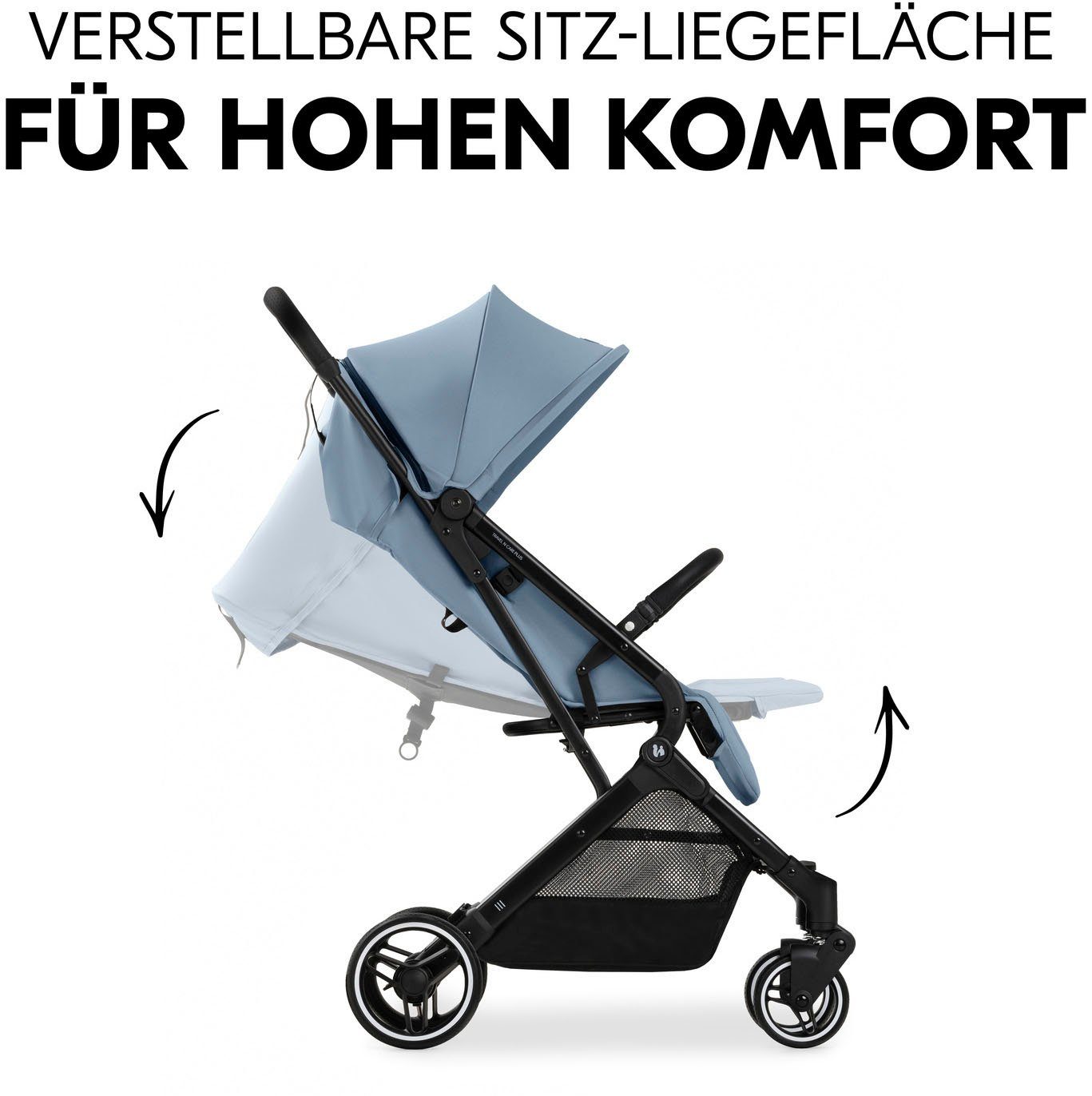 Travel Plus, Kinder-Buggy Care Blue Hauck N Dusty
