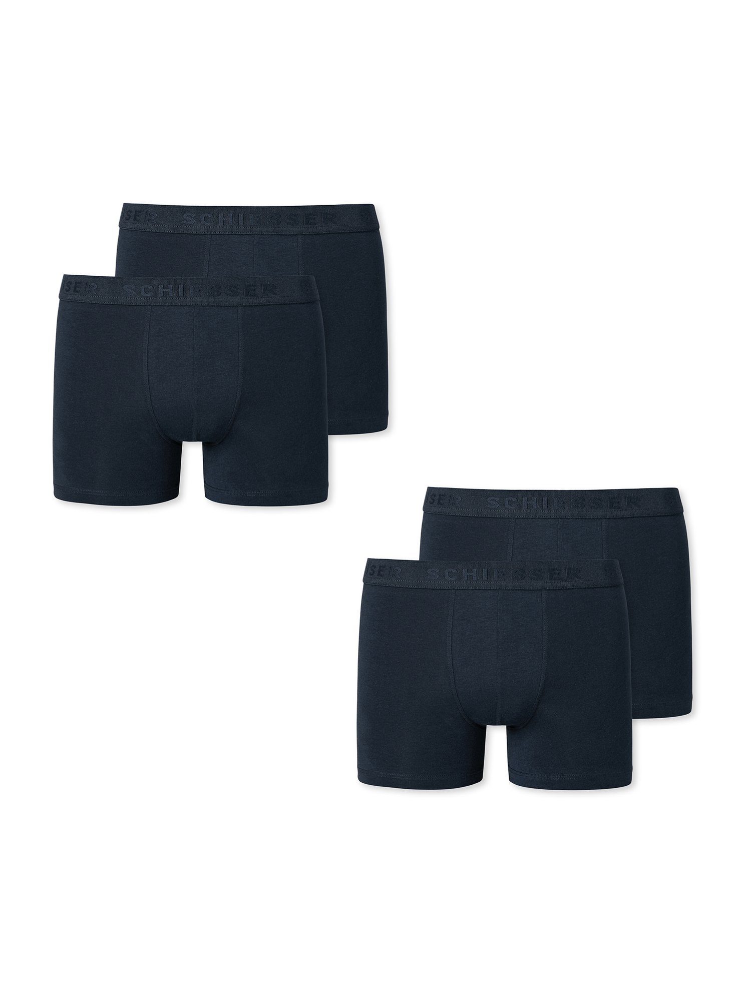 Schiesser Boxer Allday nachtblau (4-St) Basic