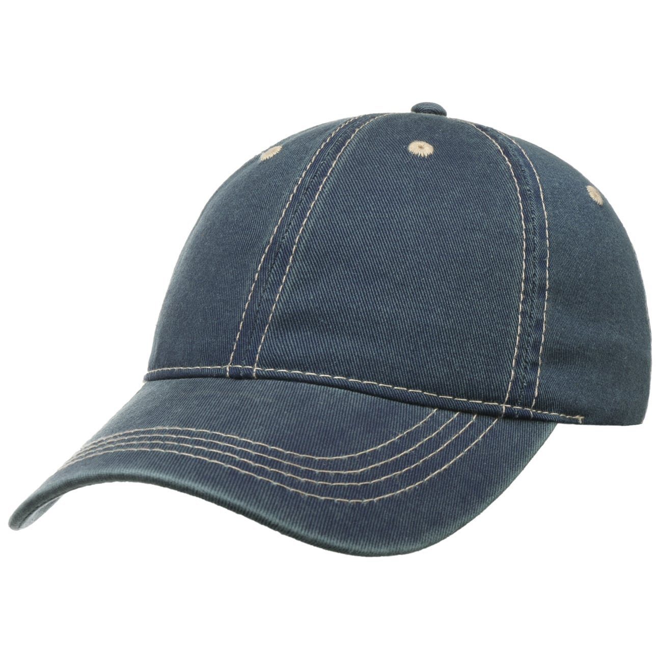 Lipodo Baseball Cap (1-St) Denimcap mit Schirm