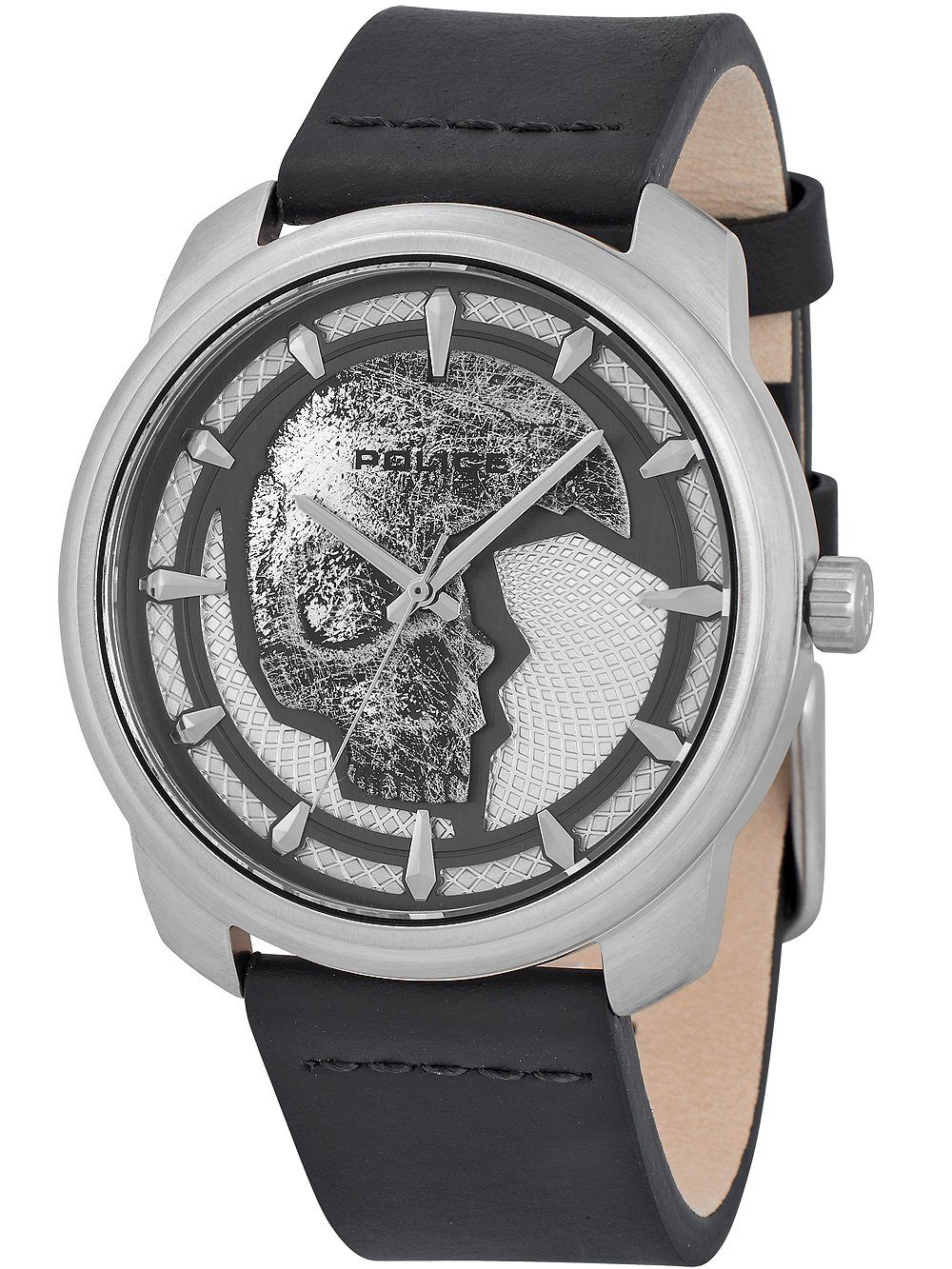 Police Quarzuhr Police PL15714JS.04 Bleder Herrenuhr 44mm 3ATM Police PL15714JS.04 Bleder Herrenuhr 44mm 3ATM