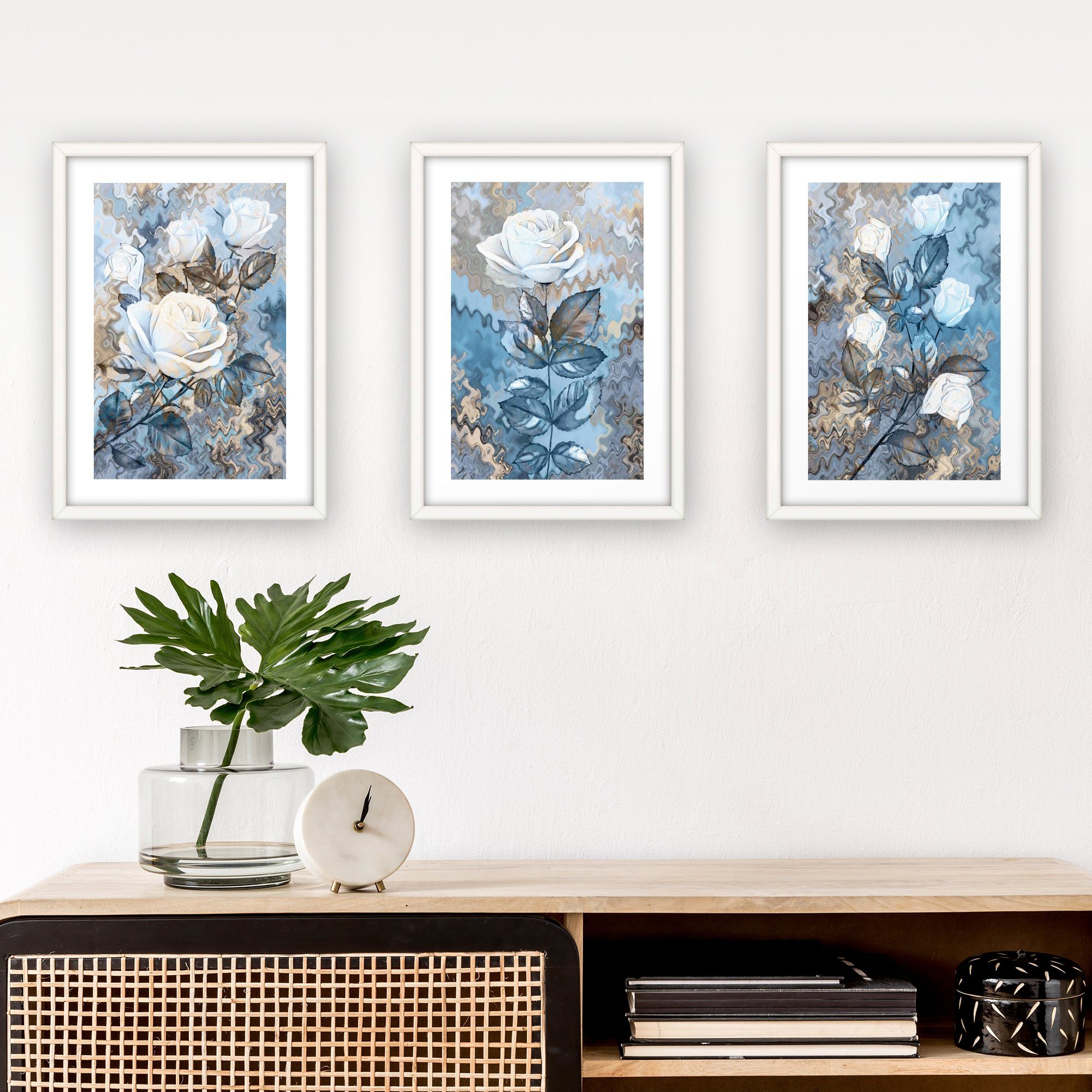 Kreative Feder Poster, Blume, Natur, Pflanze, günstig online kaufen