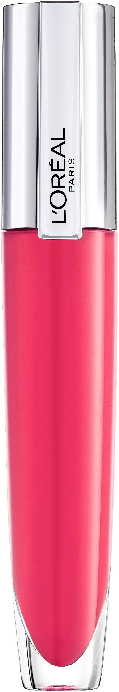 L'ORÉAL PARIS Lipgloss PARADISE BRILLIANT SIGNATURE PLUMP-IN-GLOSS, angereichert mit Hyaluron und Kollagen-AS-Fragmenten
