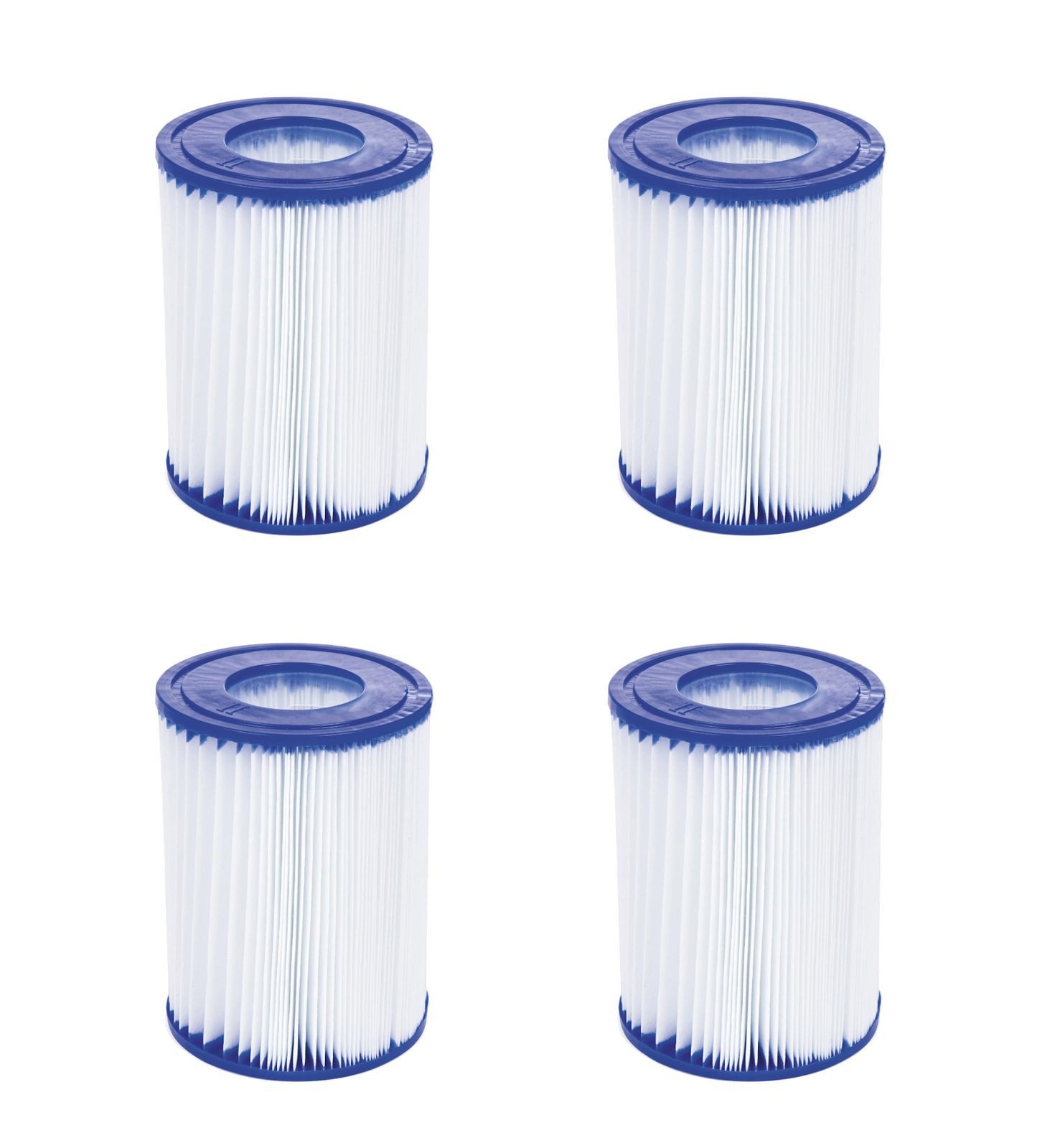 Bestway Pool-Filterkartusche Bestway 4er Set Filterkartusche Filterpatrone Gr.2