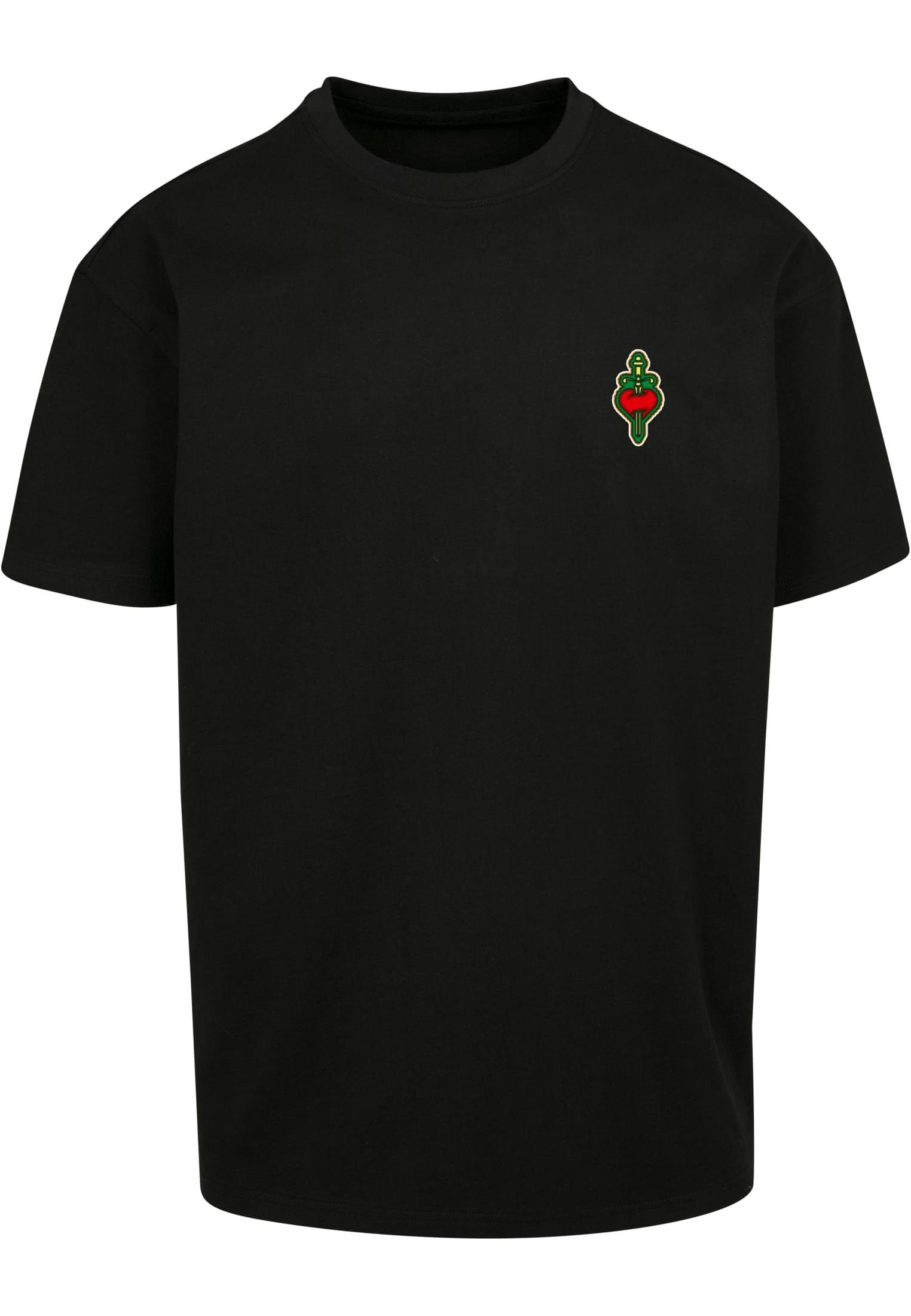 Upscale by Mister Tee Kurzarmshirt Herren Santa Monica Oversize Tee (1-tlg) black | T-Shirts
