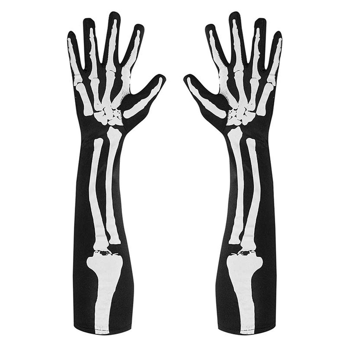 Widmann S.r.l. Kostüm Перчатки Skelett 50 cm