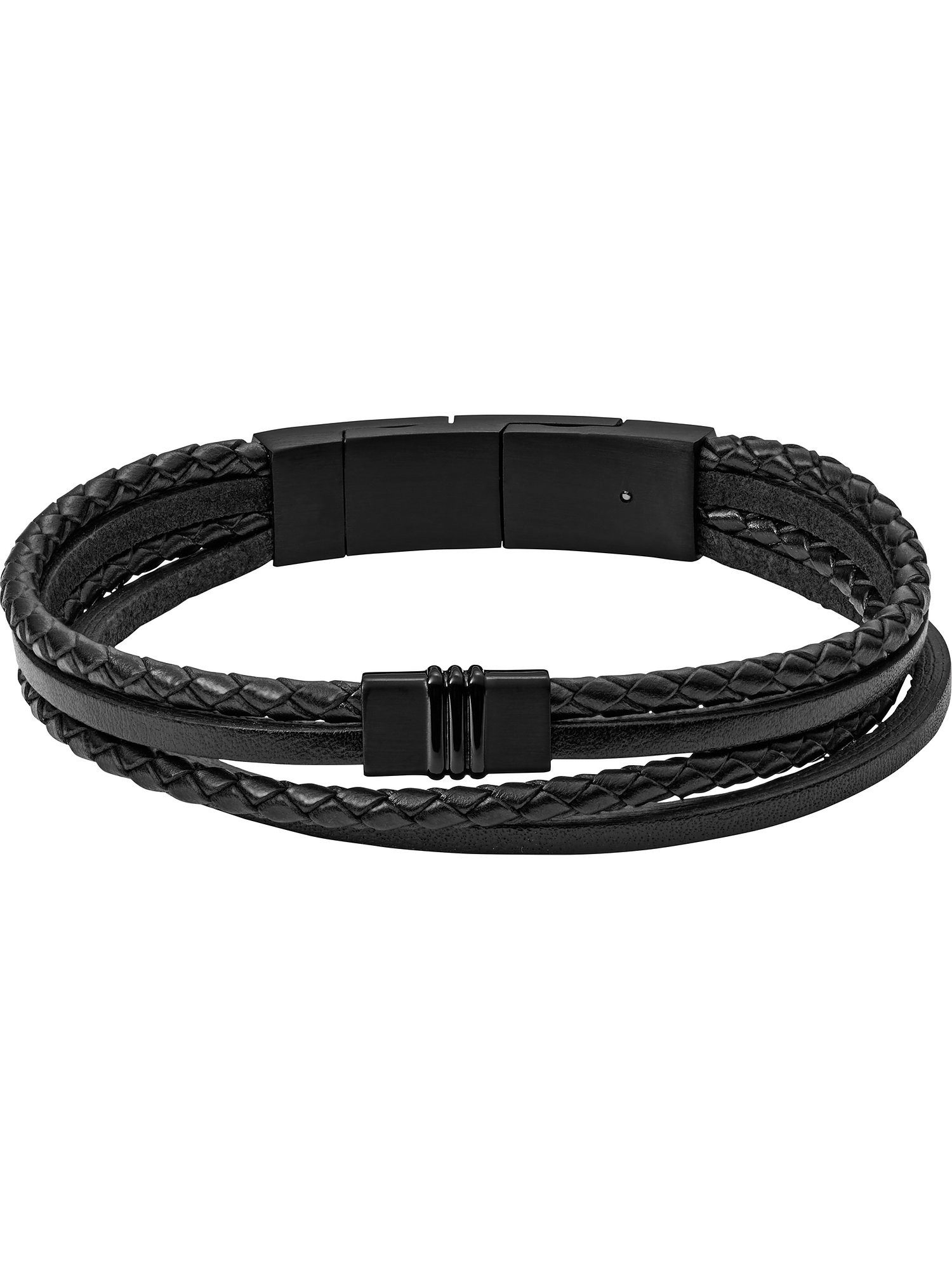 Fossil Armband Fossil Herren-Armband Leder günstig online kaufen