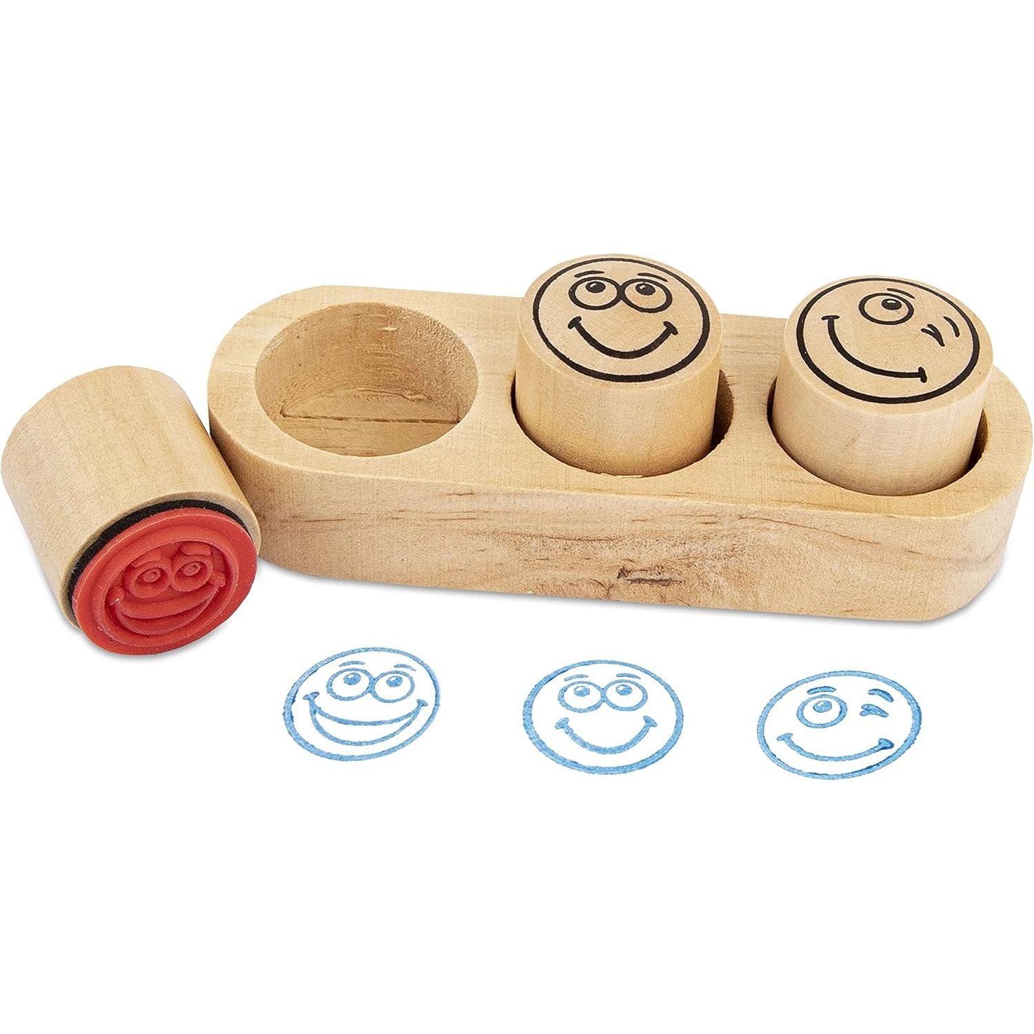 Trendhaus Марки TRENDHAUS 952509 Печать учителя Set Smiley für Kinder und Lehrer
