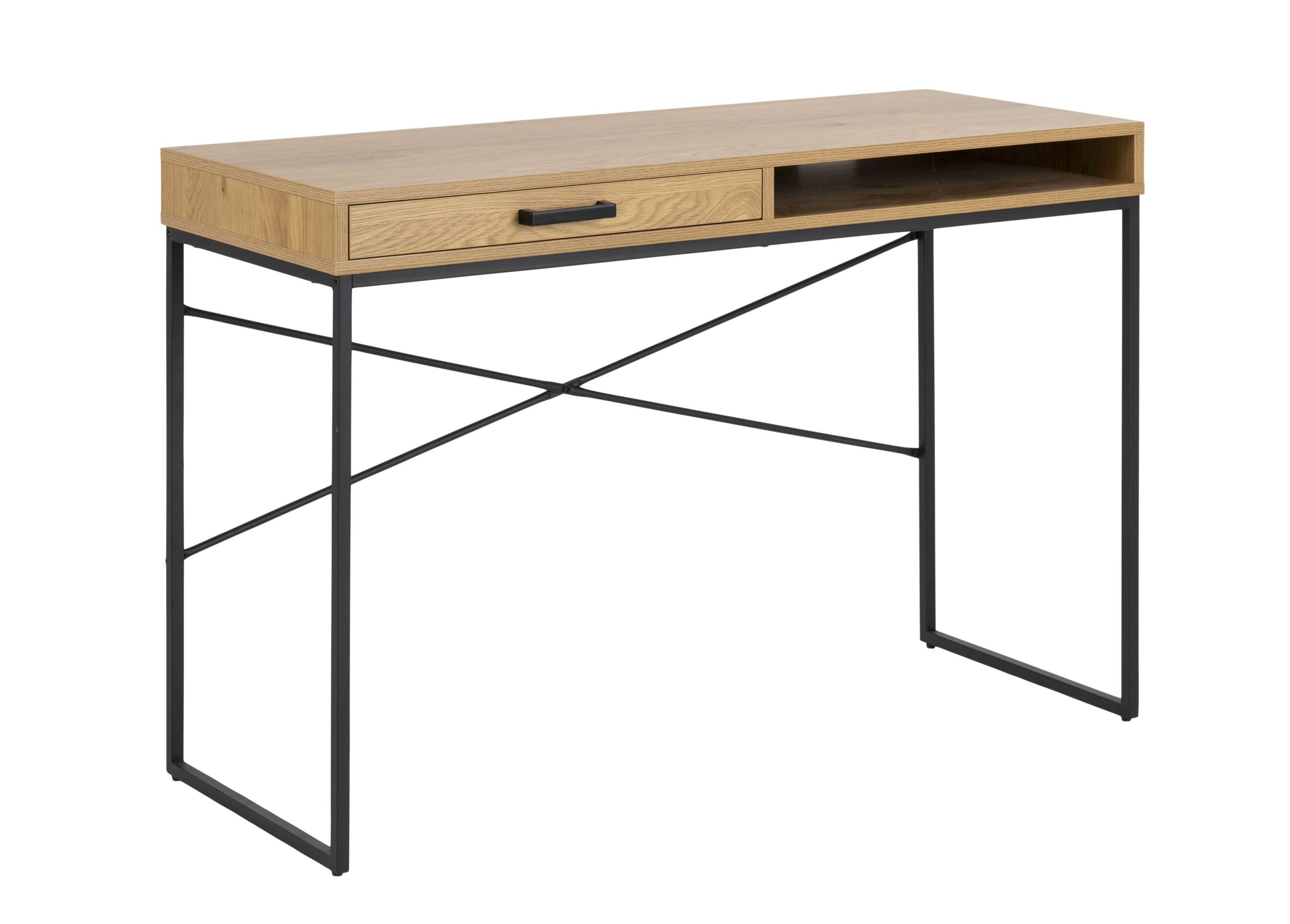 99rooms Boxspringbett Sifo (Computertisch, Kindertisch, Jugenschreibtisch), Modern Design, viel Platz, Gestell: pulverbeschichtet Stahl