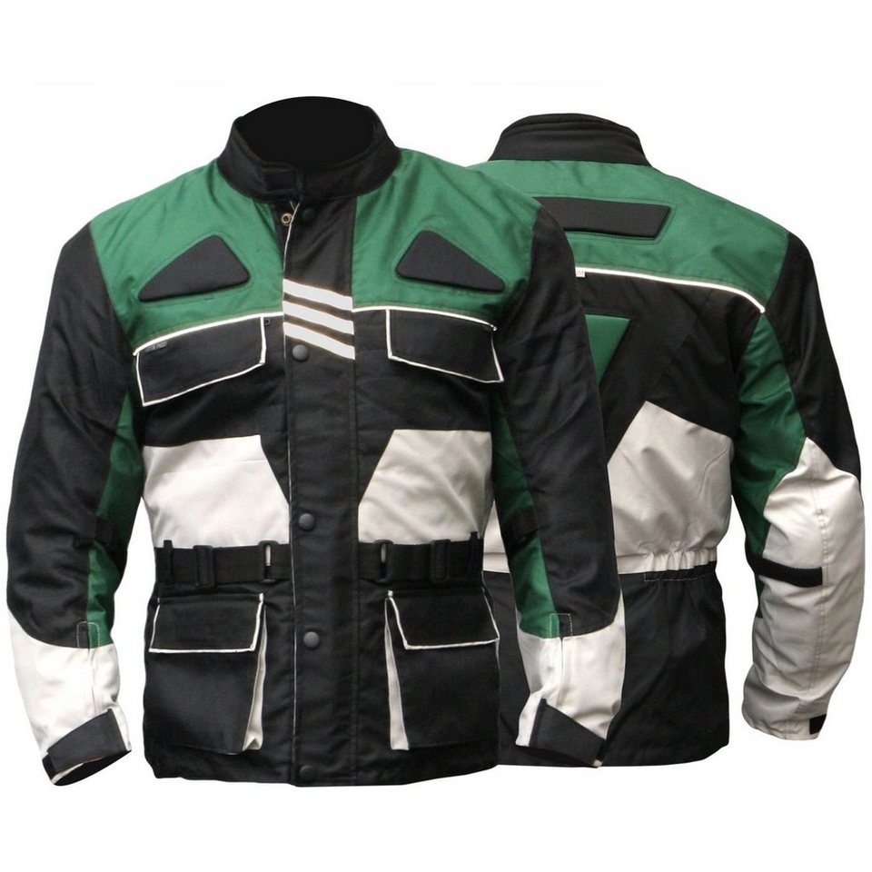 German Wear Motorradjacke GW315J Textil Motorradjacke Kombigeeignet