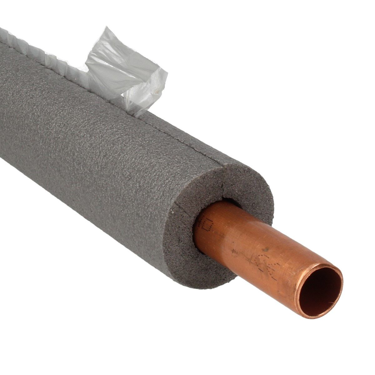 NMC Isolierschlauch Rohrisolierung PE-XT, 13 mm Dämmstärke, 1 m Länge