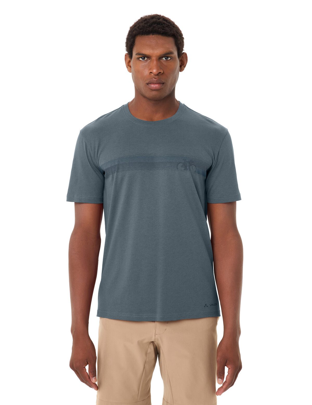 VAUDE Funktionsshirt MEN'S CYCLIST T-SHIRT V sportliche Passform, kurze Ärmel, für vielseitige Aktivitäten