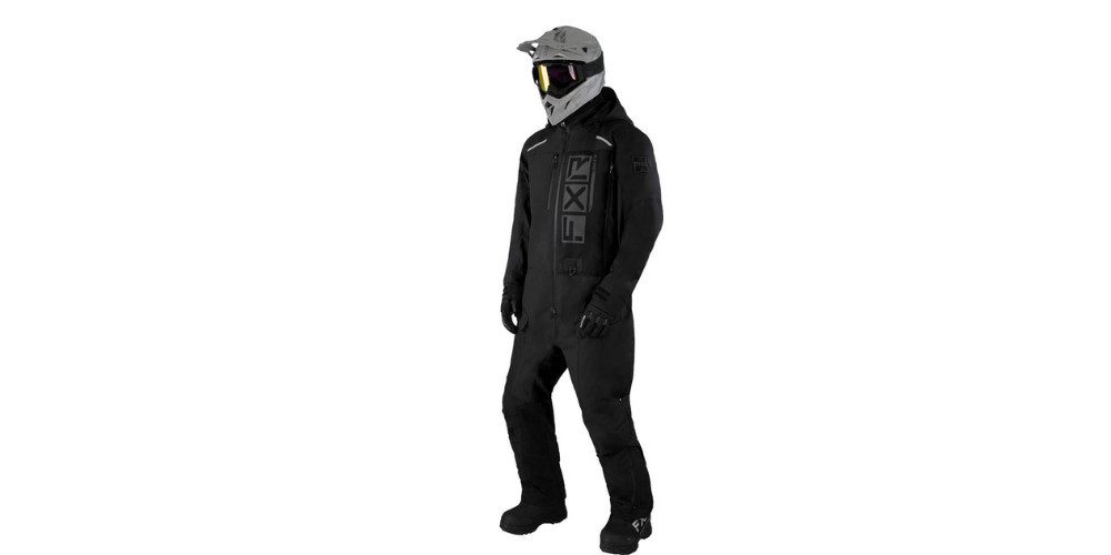 FXR Schneeoverall Recruit F.A.S.T. Insulated 1-Teiler Snowmobil Kombi Wasserdicht Atmungsaktiv reflektierende reißverschluss wasserdichte