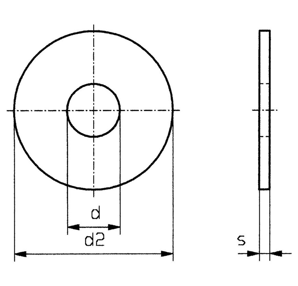 Thumbnail - TOOLCRAFT Unterlegscheibe Unterlegscheibe 3.2 mm 9 mm Kunststoff 100 St. TOOLCRAFT 3,2 D9021