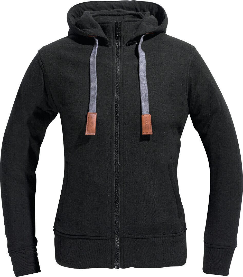 DIFI Motorradjacke Downtown Damen Motorrad Zip Hoodie protektoren