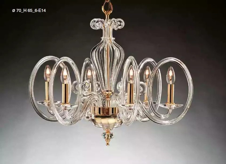 Xlmoebel Kronleuchter Elegante Hängeleuchte mit funkelnden Kristallen in Silber, Hergestellt in Europa