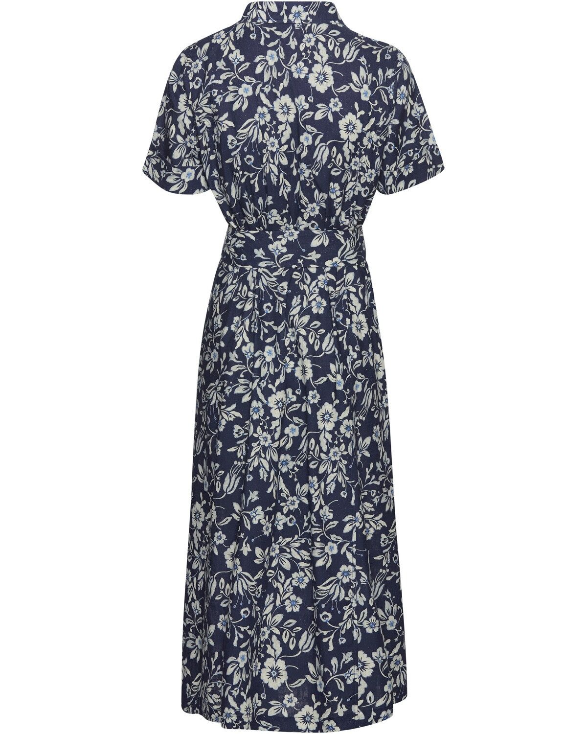 Highmoor Midikleid Hemdblusenkleid mit Blumen