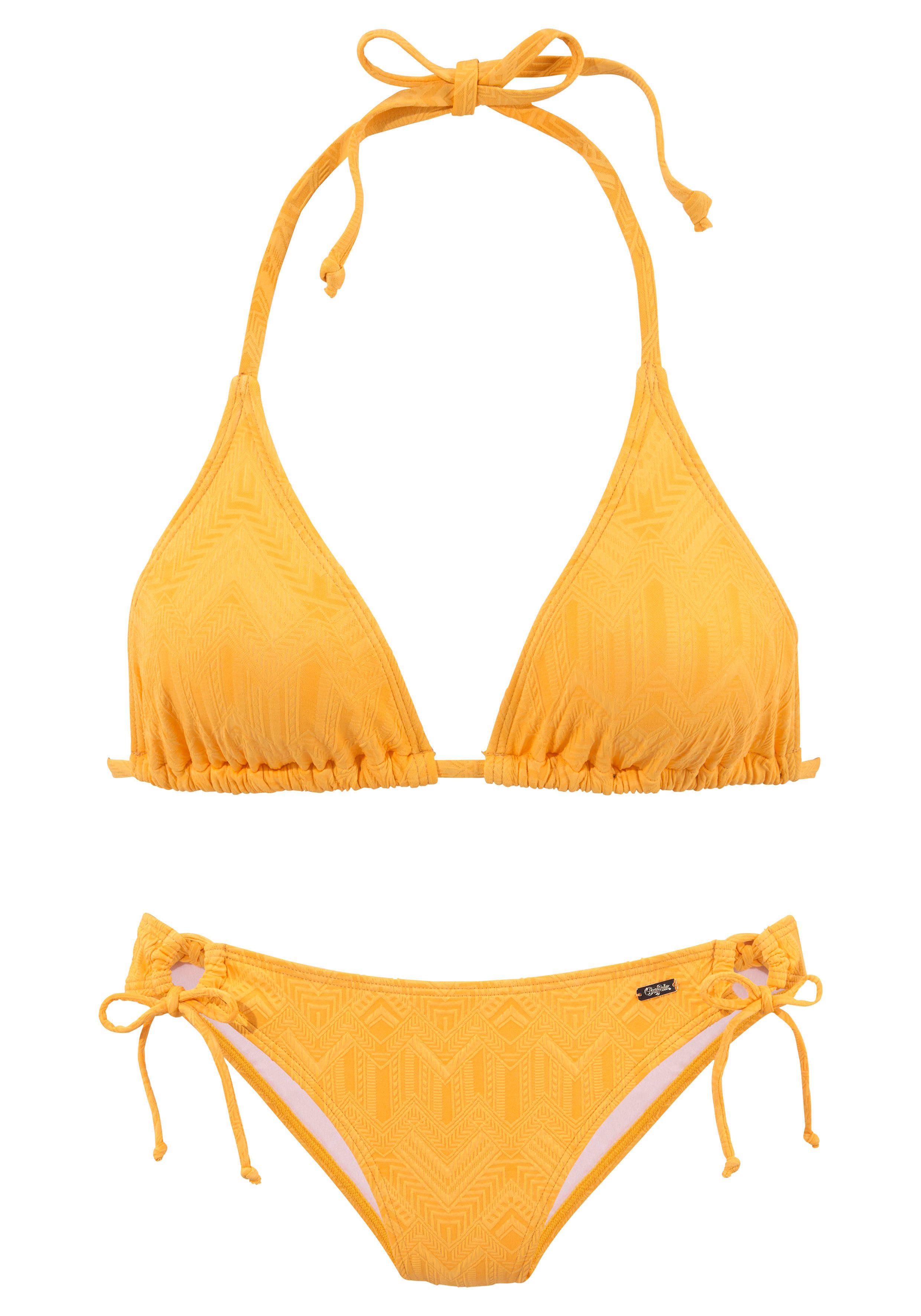Buffalo Triangel-Bikini Romance mit modischer Struktur günstig online kaufen
