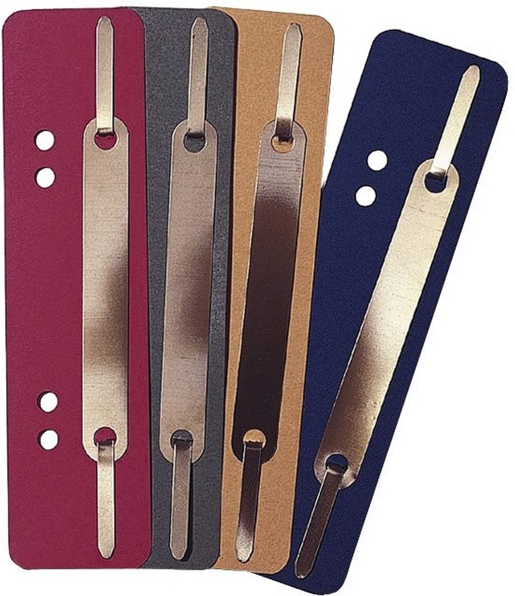 Connect Abheftstreifen Heftstreifen kurz Karton farbig sortiert VE=200 Stück