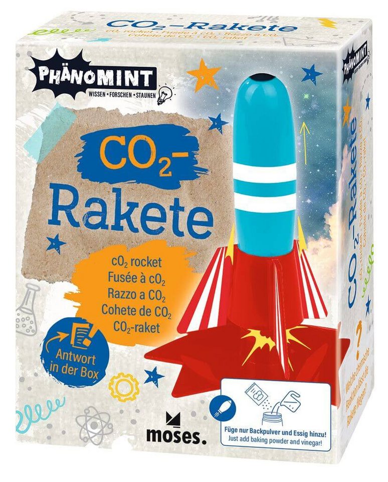 moses Papierserviette PhänoMINT CO2-Rakete