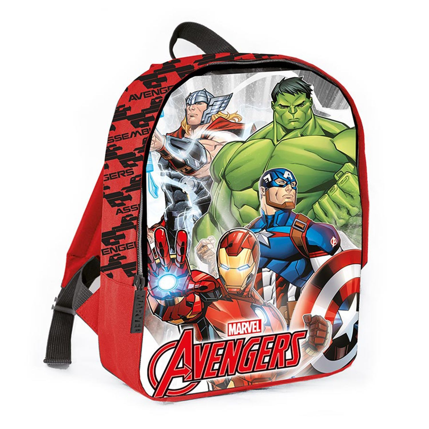 The AVENGERS Kinderrucksack Rucksack 31 cm Perfekte Schultasche für Fans von Iron Man & Co.