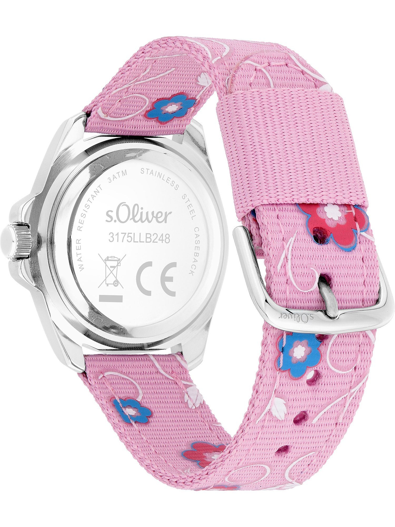 s.Oliver Quarzuhr S.Oliver Mädchen-Uhren Analog Quarz, Klassikuhr