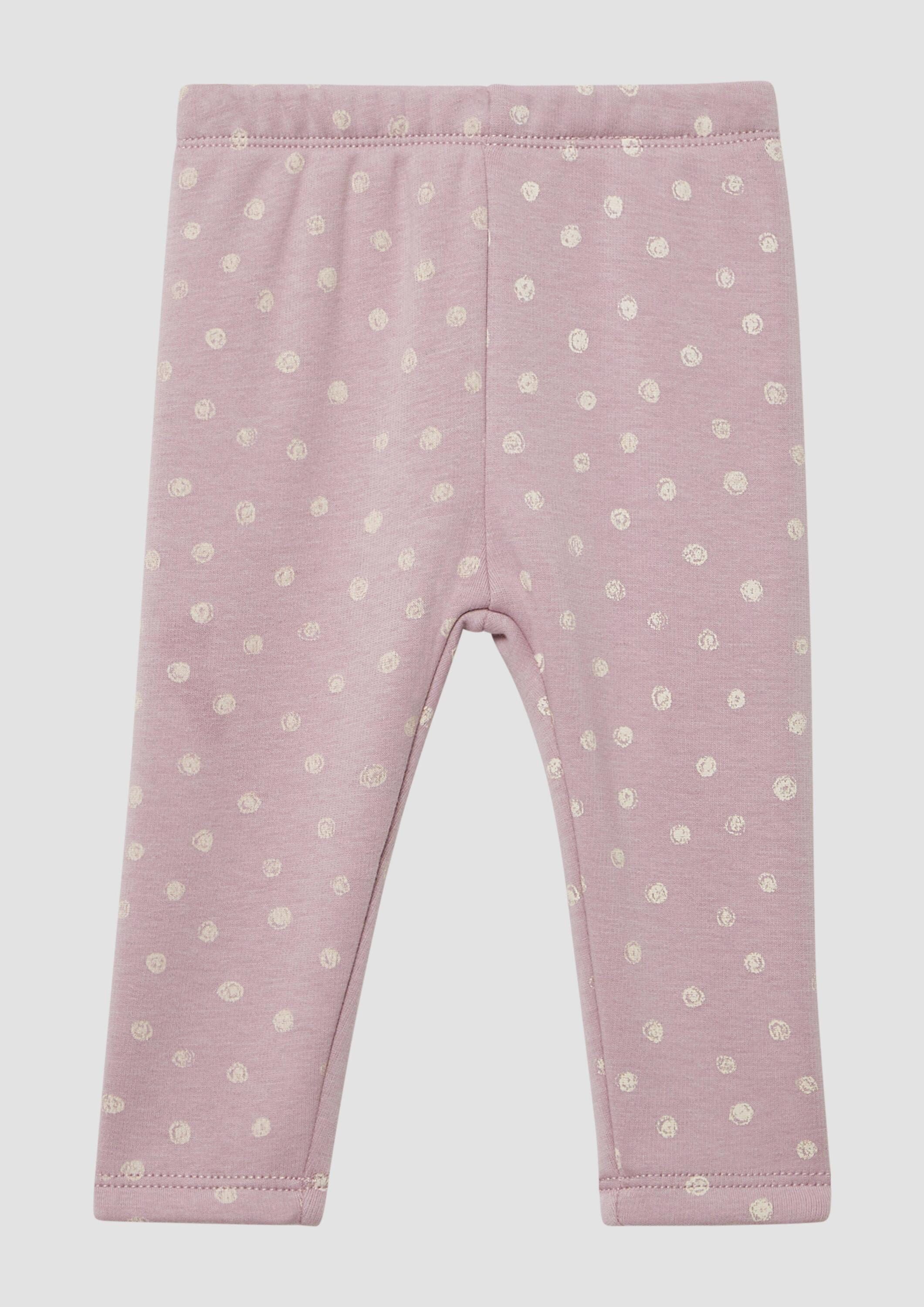 s.Oliver Leggings Leggings Thermofleece-Leggings mit All-over-Print