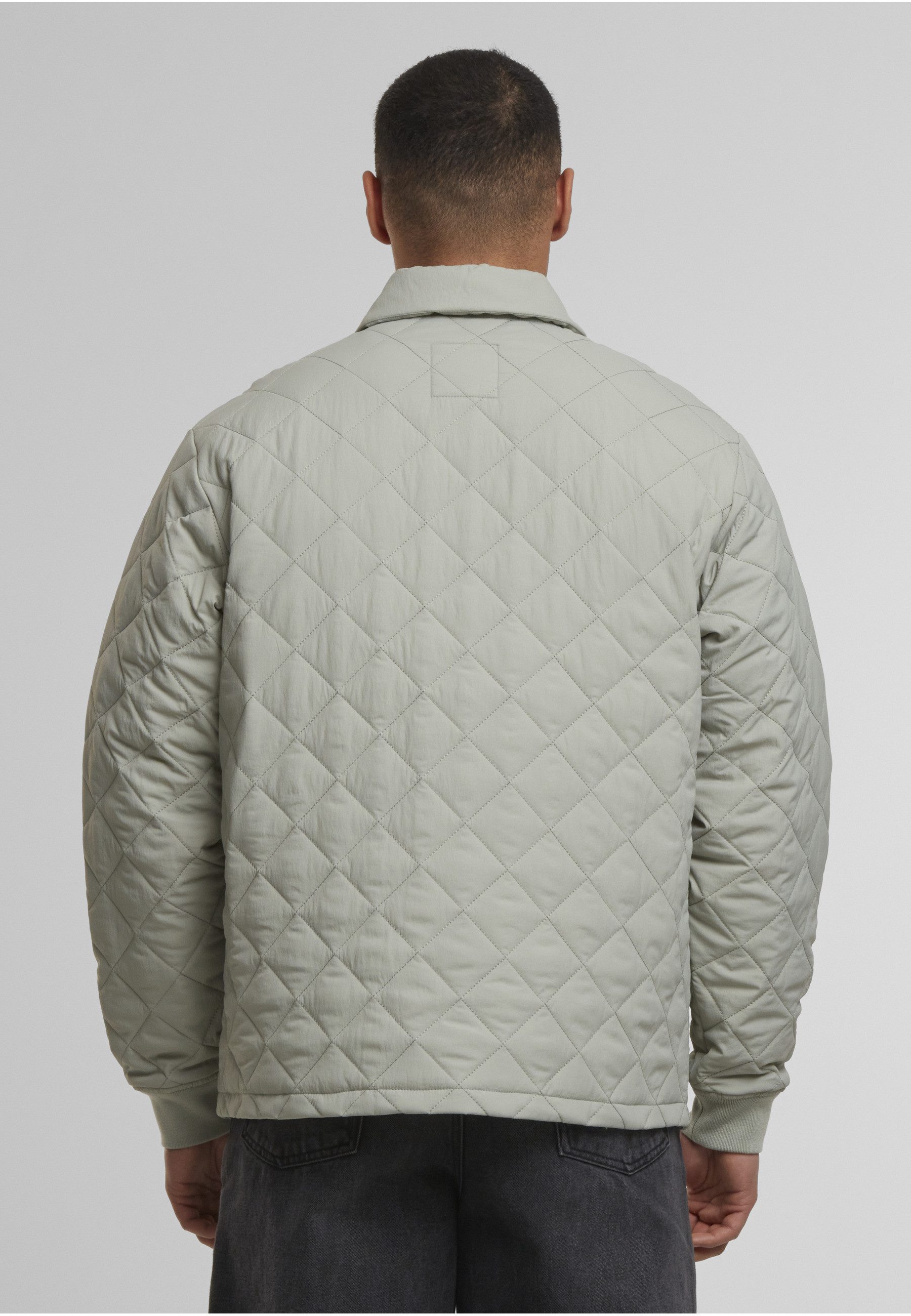 URBAN CLASSICS Allwetterjacke Urban Classics Quilted Overshirt (1-St)