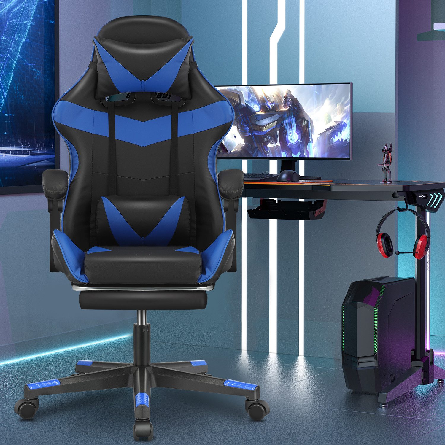 oyajia Gaming-Stuhl Ergonomischer Gaming Sessel mit günstig online kaufen