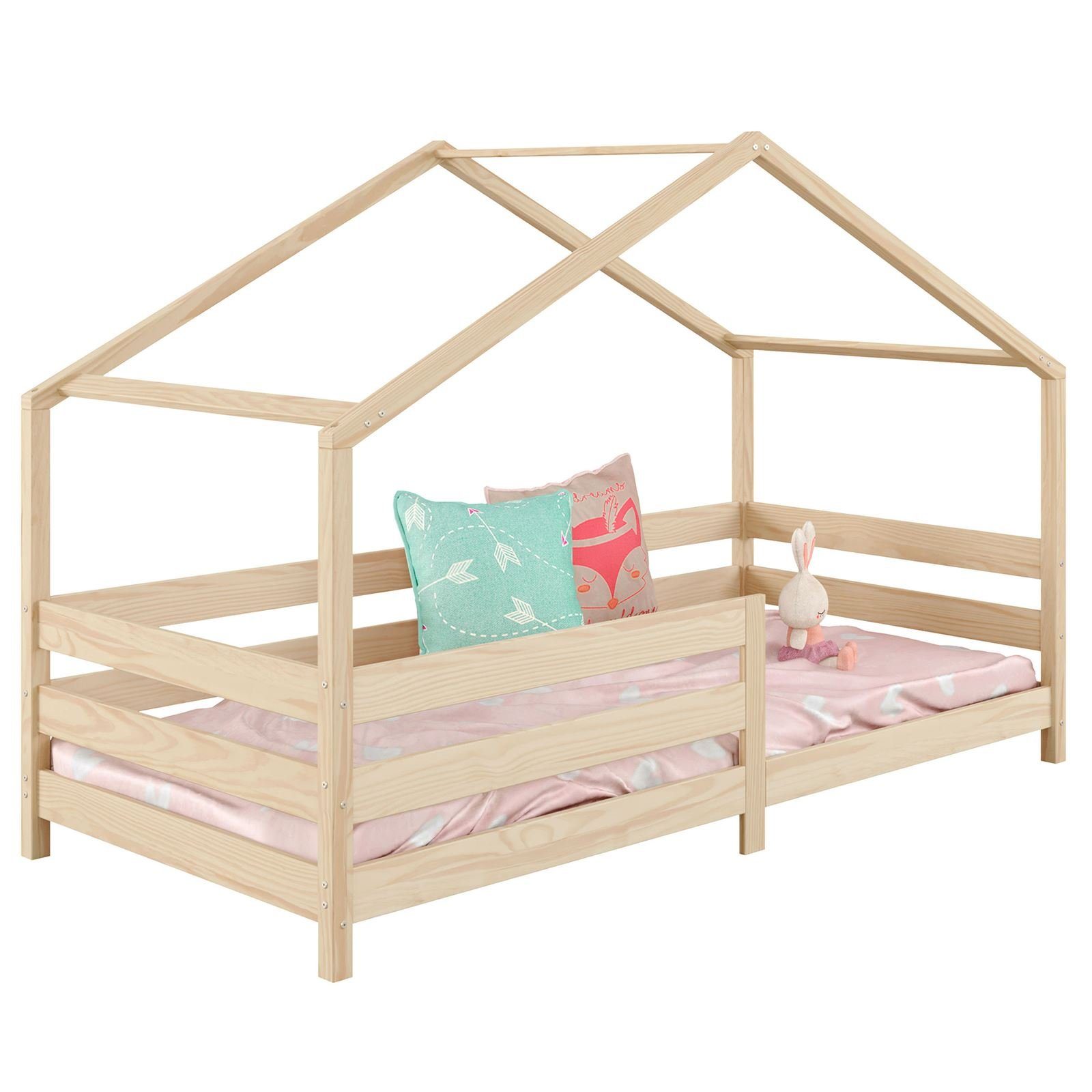 IDIMEX Kinderbett RENA, Hausbett Montessori Bett günstig online kaufen