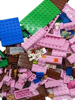 LEGO® Spielbausteine LEGO® Original Minecraft Mix Bunt Gemischt NEU! Menge 250x, (Creativ-Set, 250 St), Made in Europe