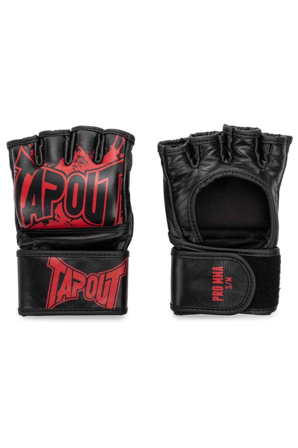 TAPOUT MMA-Handschuhe PRO MMA Black/Red