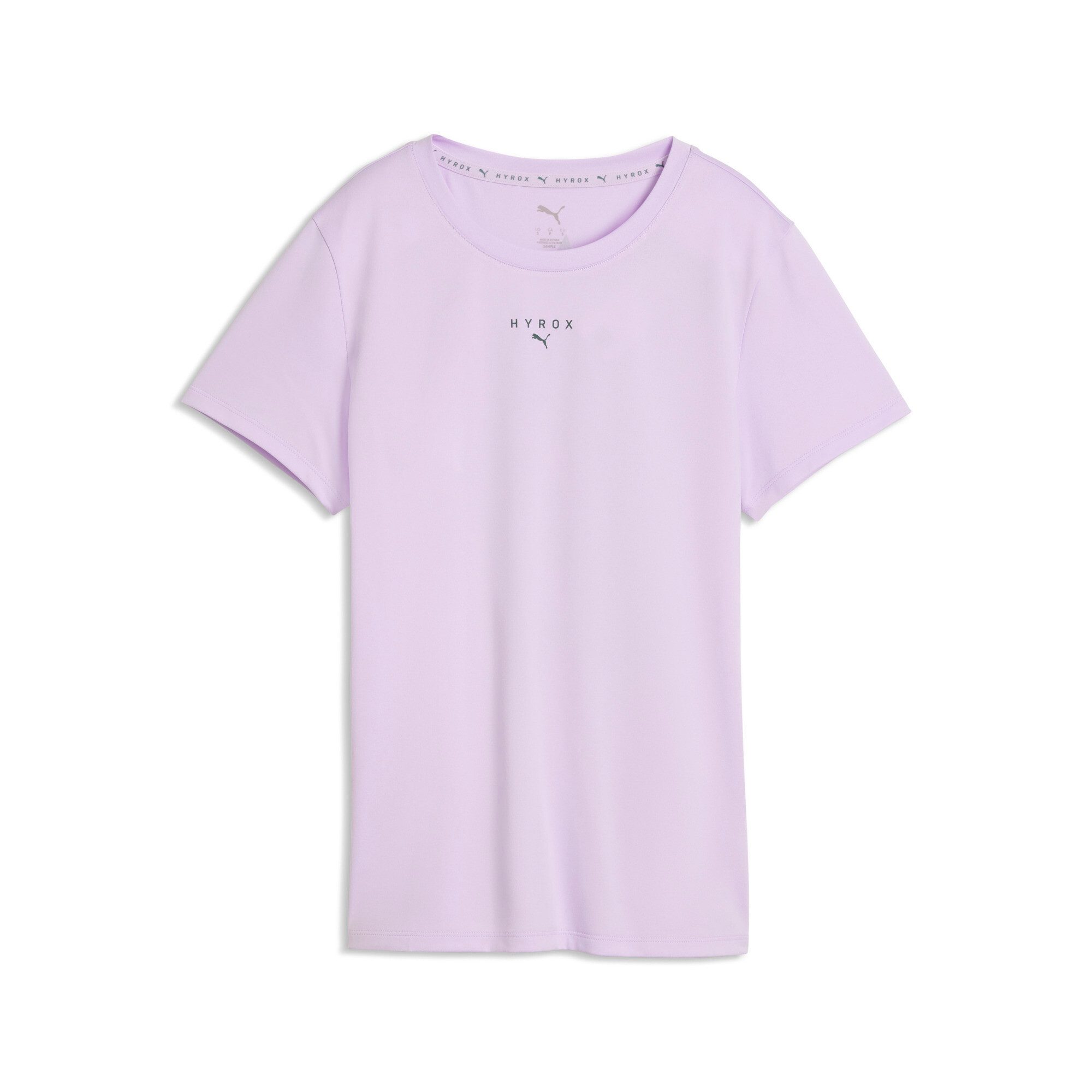 PUMA Trainingsshirt W X HYROX POLY GRAPHIC TEE Regular Fit, schnell trocknendes Material, atmungsaktiv
