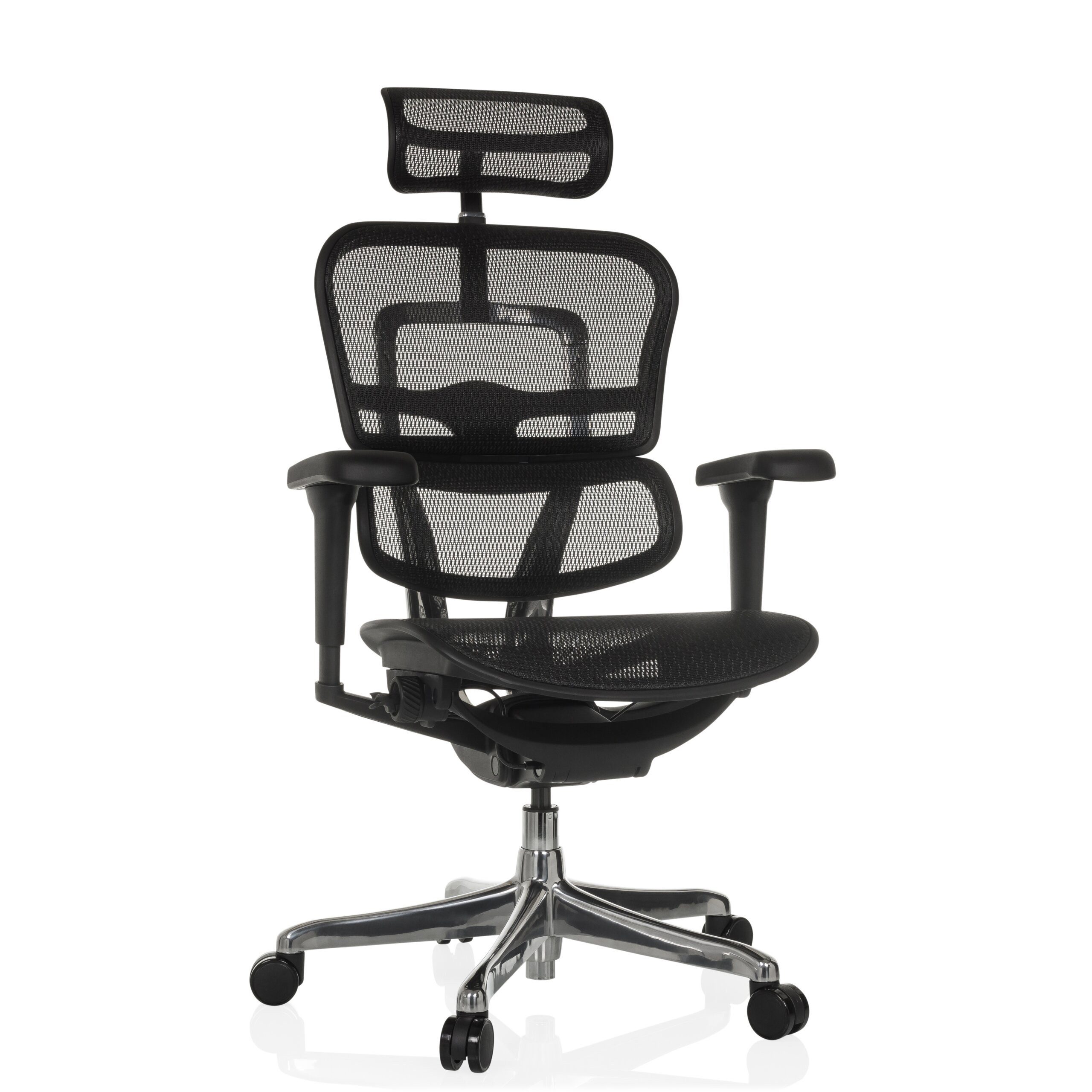 hjh OFFICE Drehstuhl Luxus Chefsessel Ergohuman Ultra Gen2 Netzstoff (1 St), Profi Bürostuhl Schreibtischstuhl ergonomisch