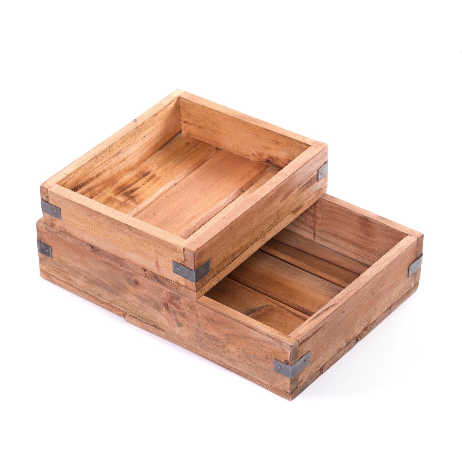 DESIGN DELIGHTS Aufbewahrungsbox AUFBEWAHRUNGSKISTE "TRAYS", 2-teilig, günstig online kaufen
