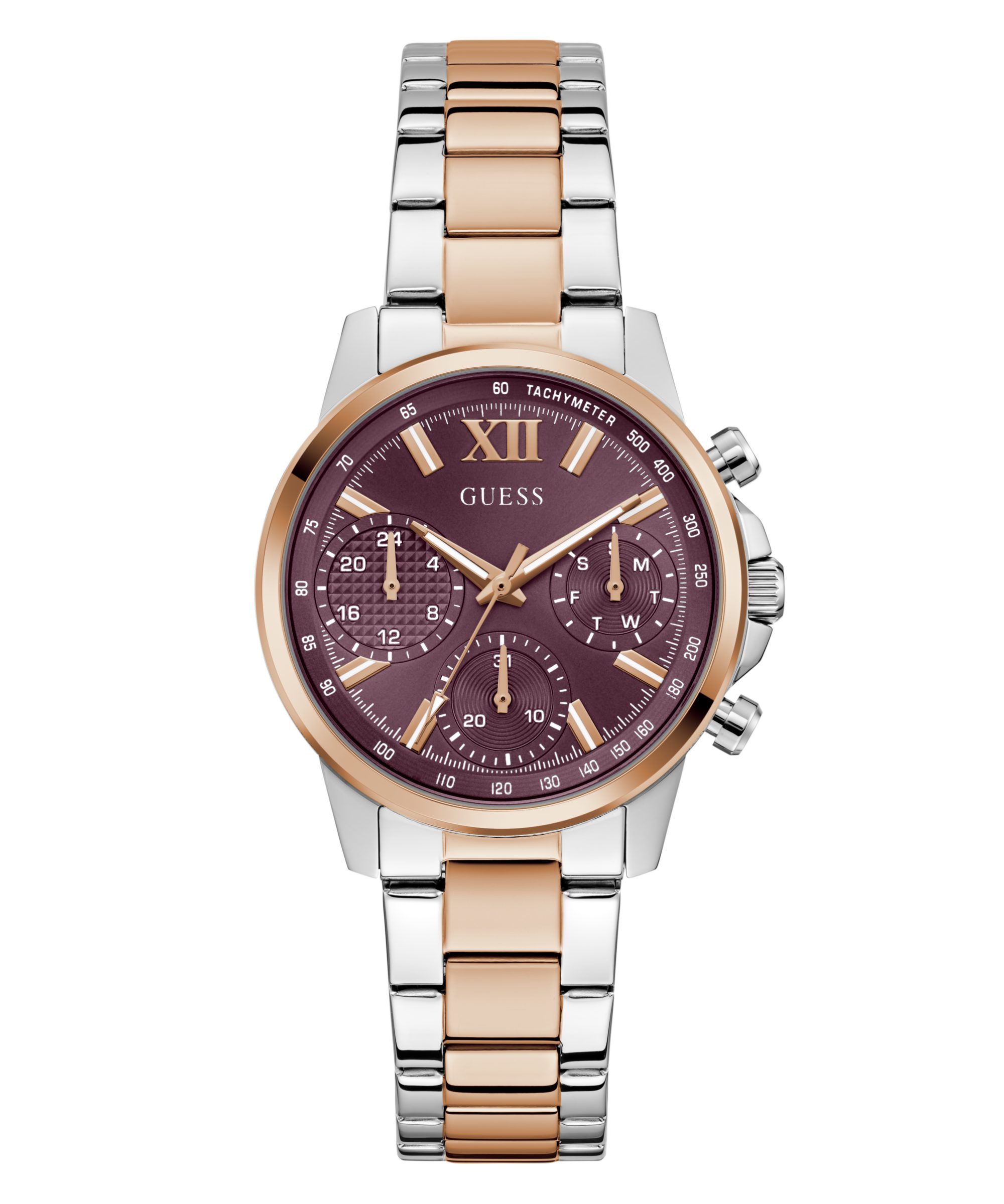 silberfarben- roségoldfarben