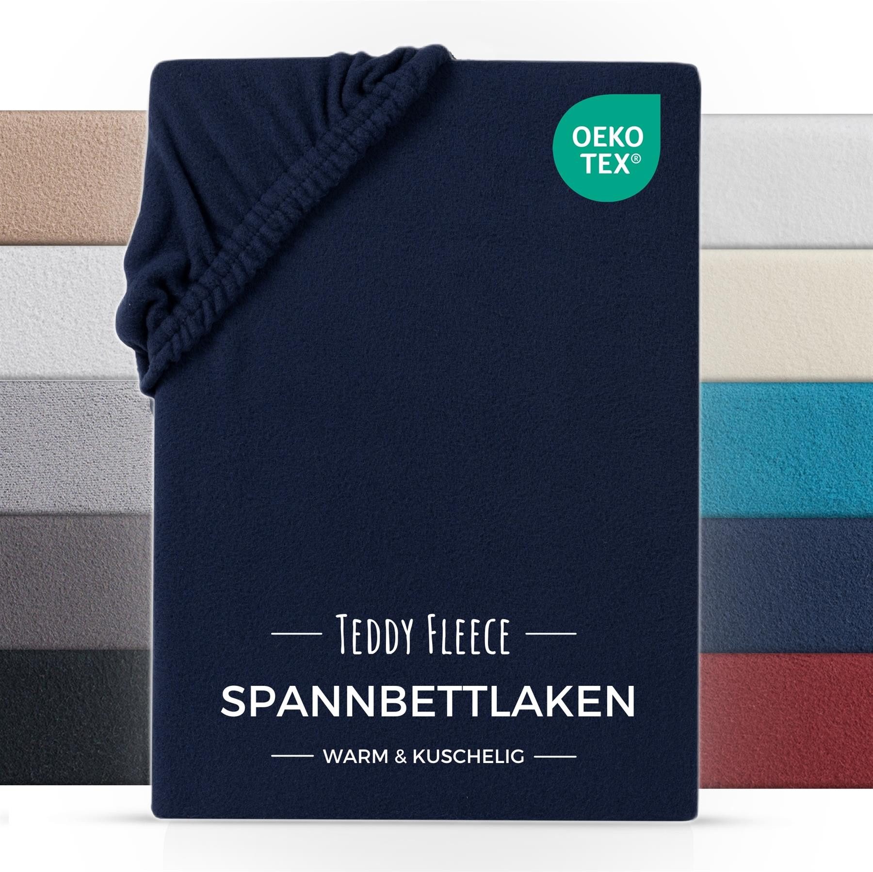 Carpe Sonno Spannbettlaken Teddy Fleece Winter Bettlaken 90x200 100x200 140 günstig online kaufen