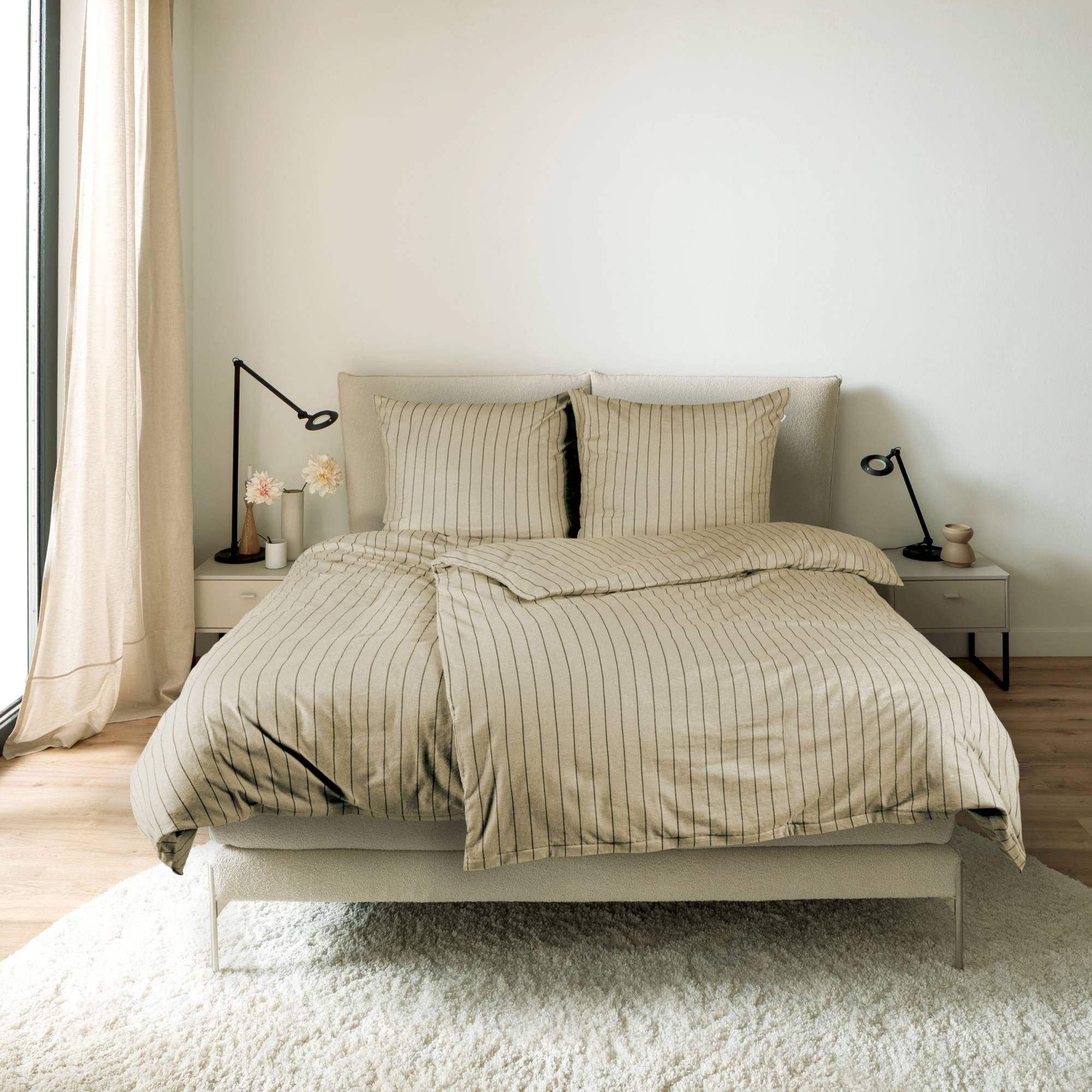 SCHÖNER WOHNEN-Kollektion Bettwäsche SOFT STRIPE Winter günstig online kaufen