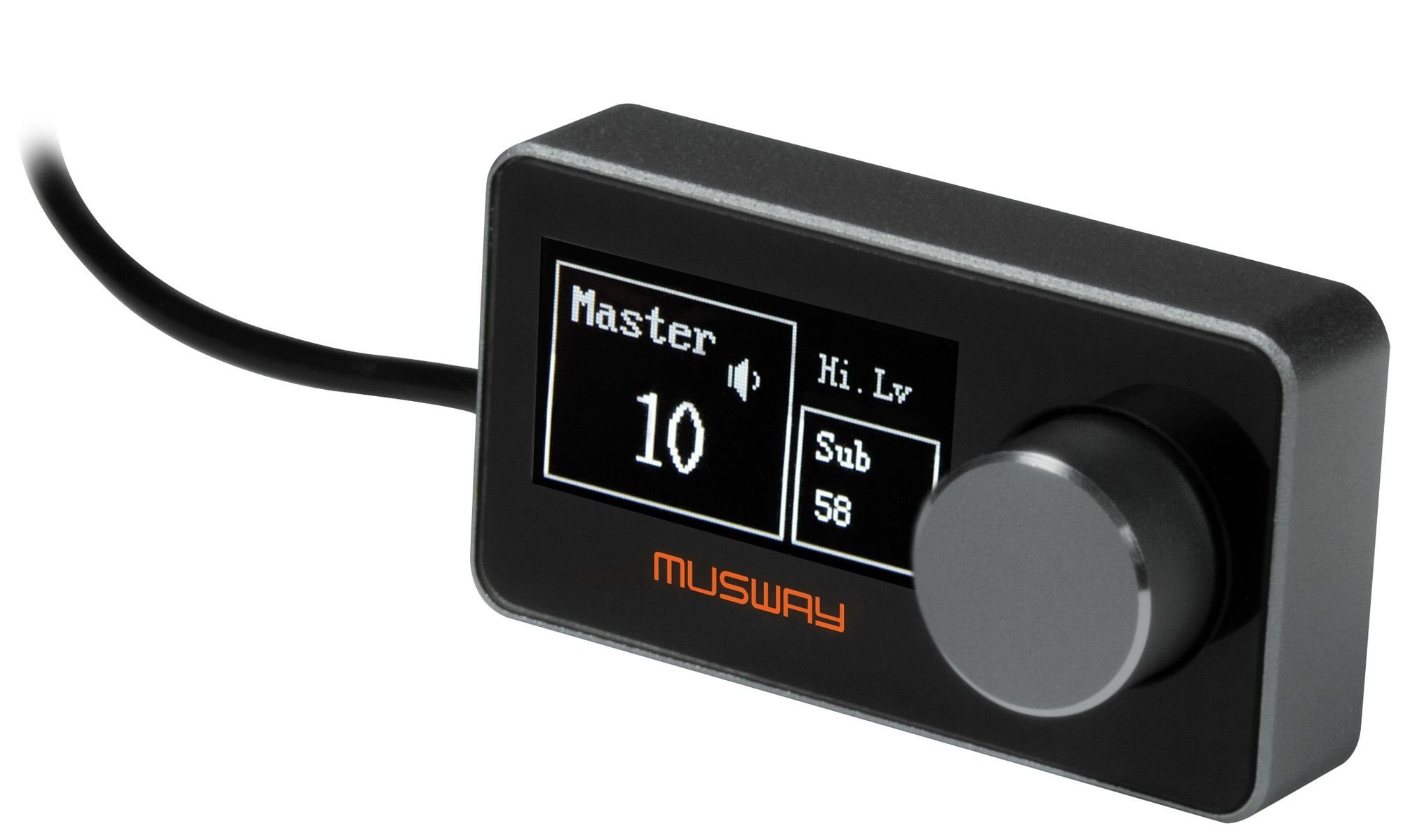 DRC1 Compact Remote Controller, Fernbedienung mit Display Verstärker