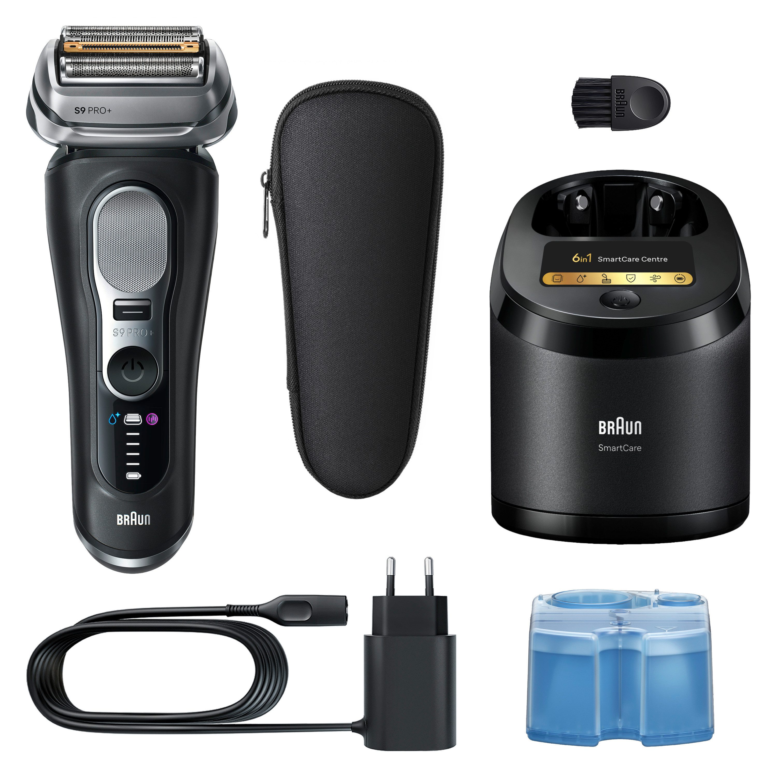 Braun Elektrorasierer Series 9 Pro+ 9660cc wet&dry - Black