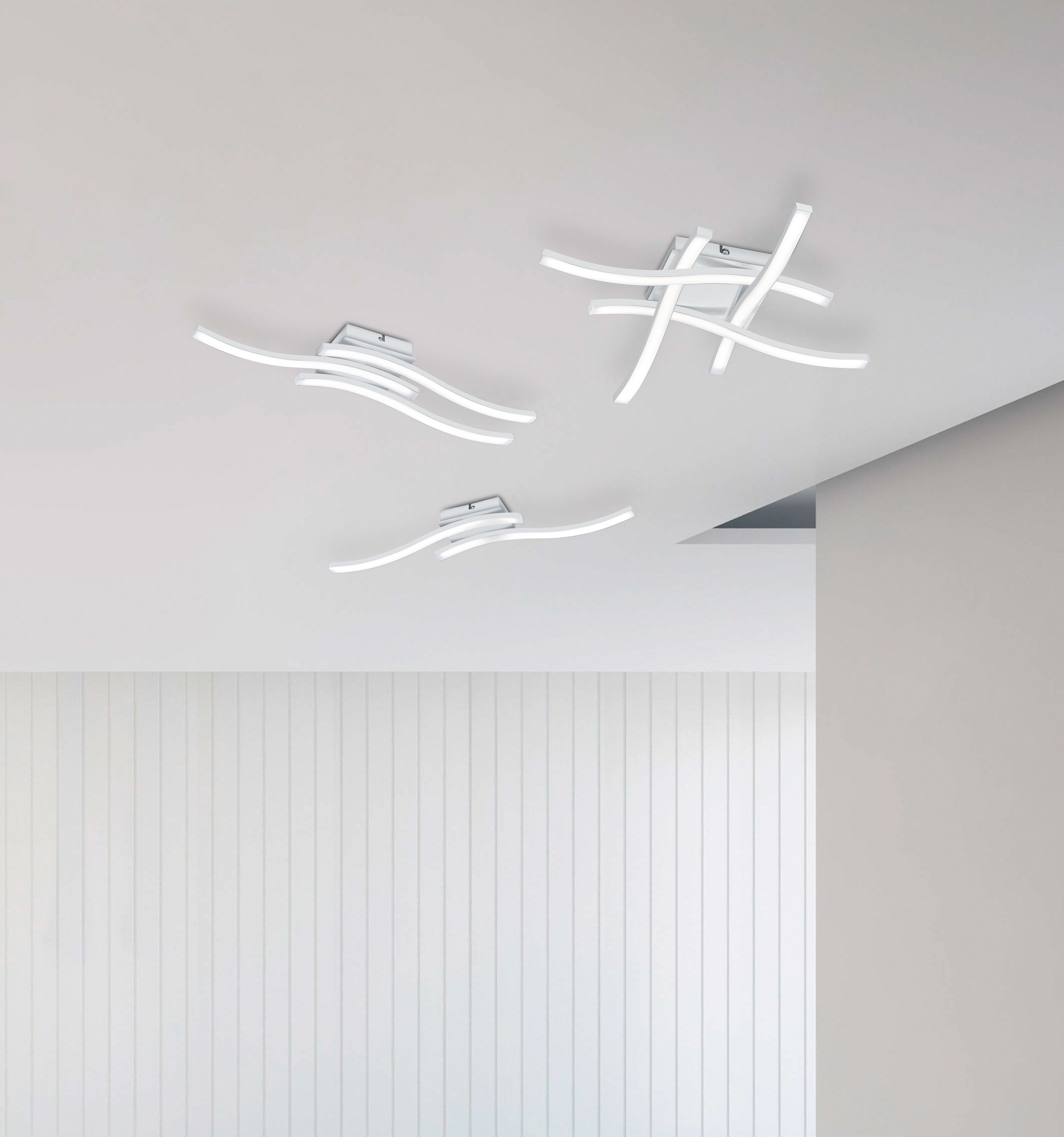 Reality Leuchten LED Deckenleuchte Route, LED günstig online kaufen