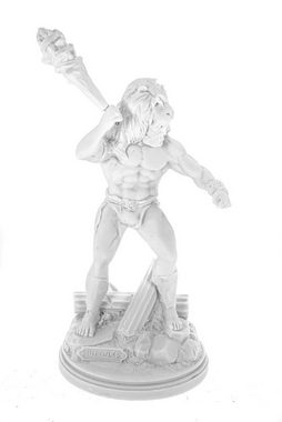 Kremers Schatzkiste Dekofigur Alabaster Figur Hercules Sohn des zeus Skulptur 28 cm weiß Glück