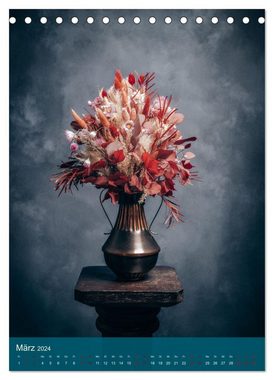 CALVENDO Wandkalender Trockenblumen Bouquet (Tischkalender 2024 DIN A5 hoch)
