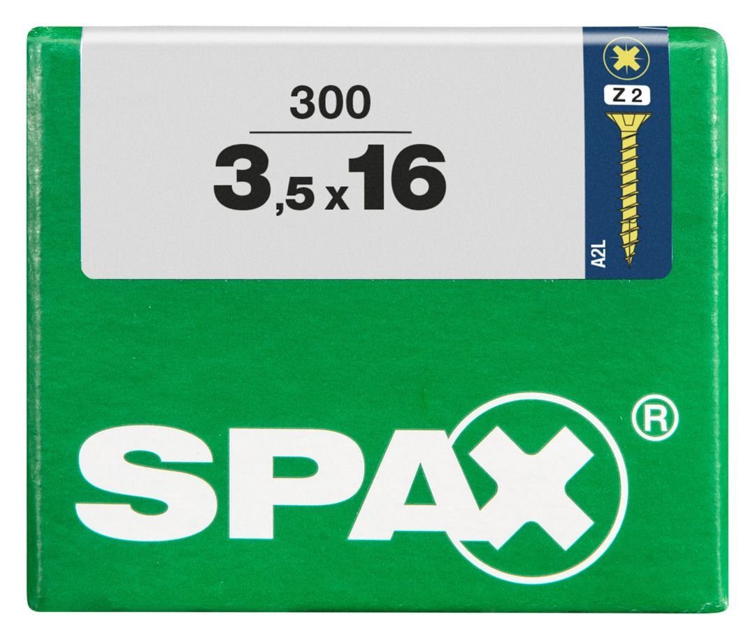 SPAX Holzbauschraube Spax Universalschrauben 3.5 x 16 mm PZ 2 - 300