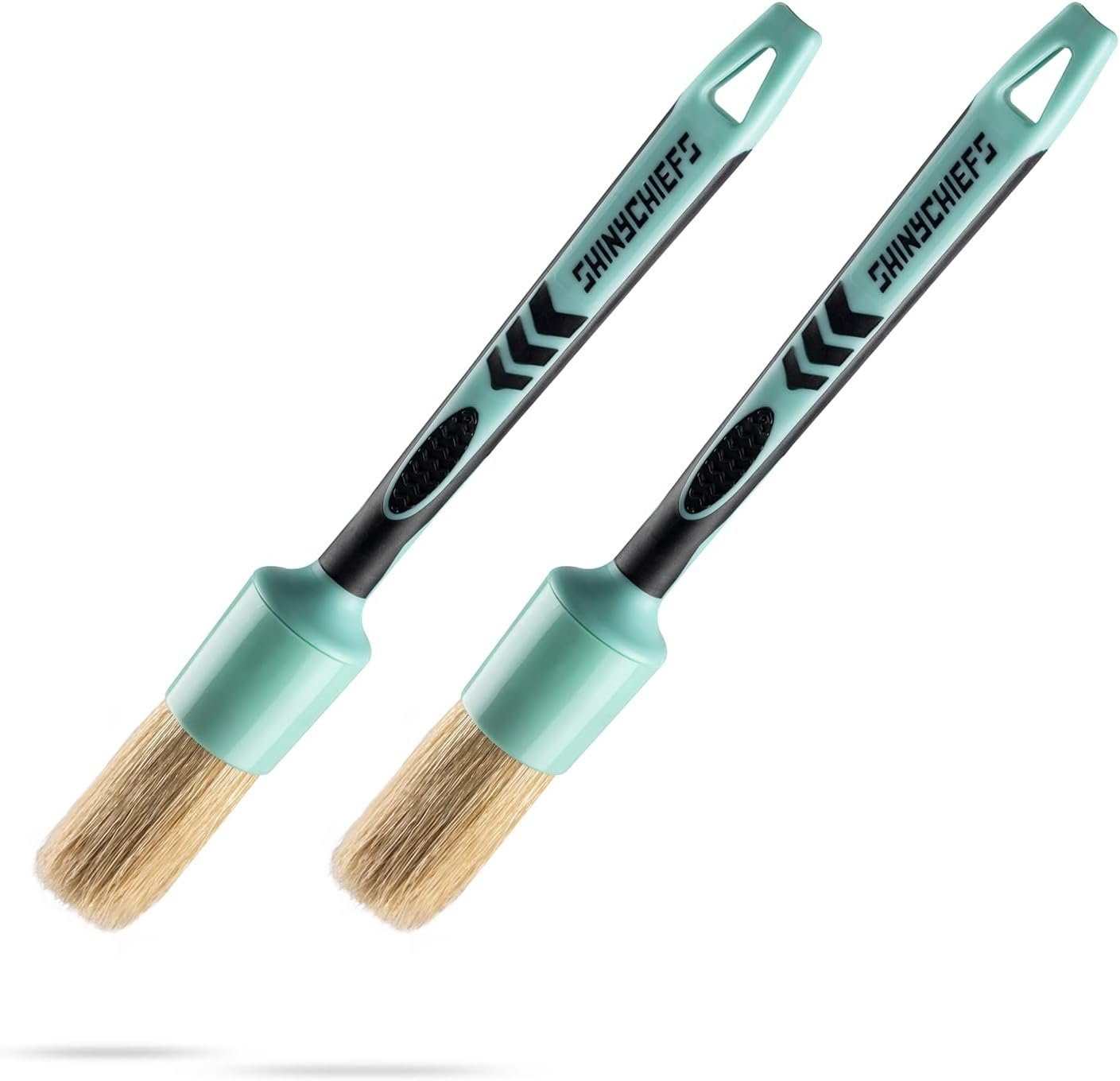 ShinyChiefs Pinsel Detailing Brush - Wildschweinborsten Auto-Pinsel 23cm, (2 St)