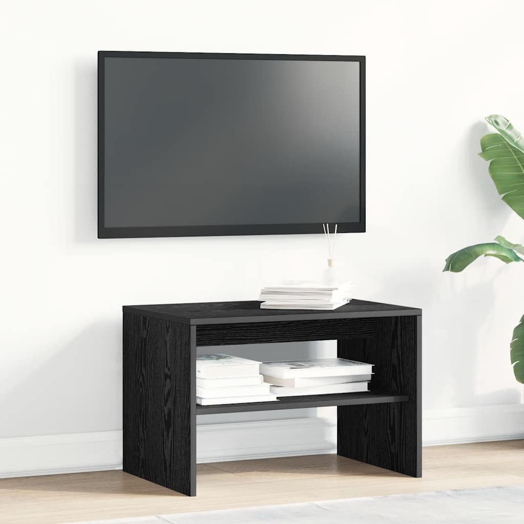 vidaXL TV-Schrank TV-Schrank Schwarz Eichen-Optik 60x40x40 cm Holzwerkstoff günstig online kaufen