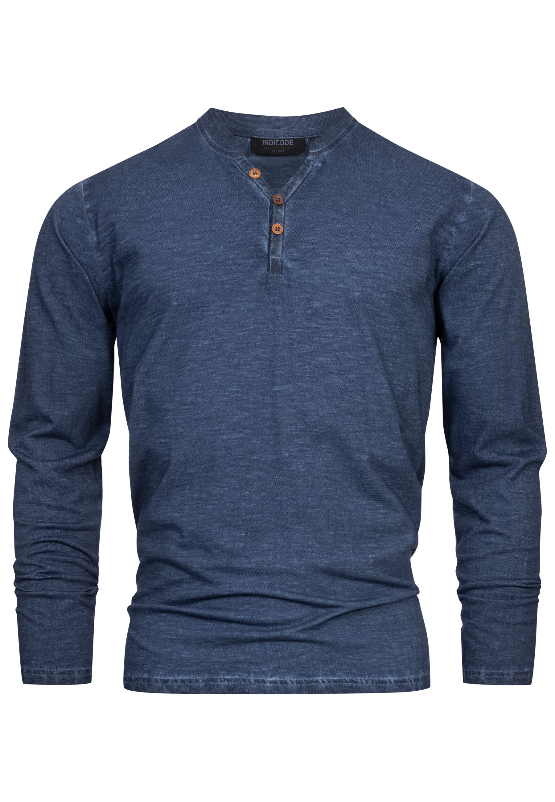 Indicode Langarmshirt INKilsone lässiges Longsleeve mit günstig online kaufen
