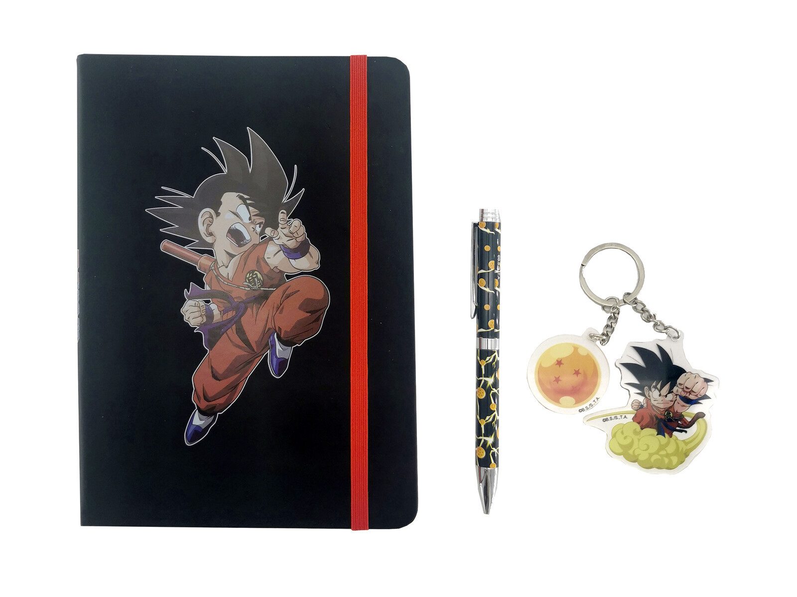Dragon Ball Tagebuch Set – Tagebuch Stift und Schlüsselanhänger