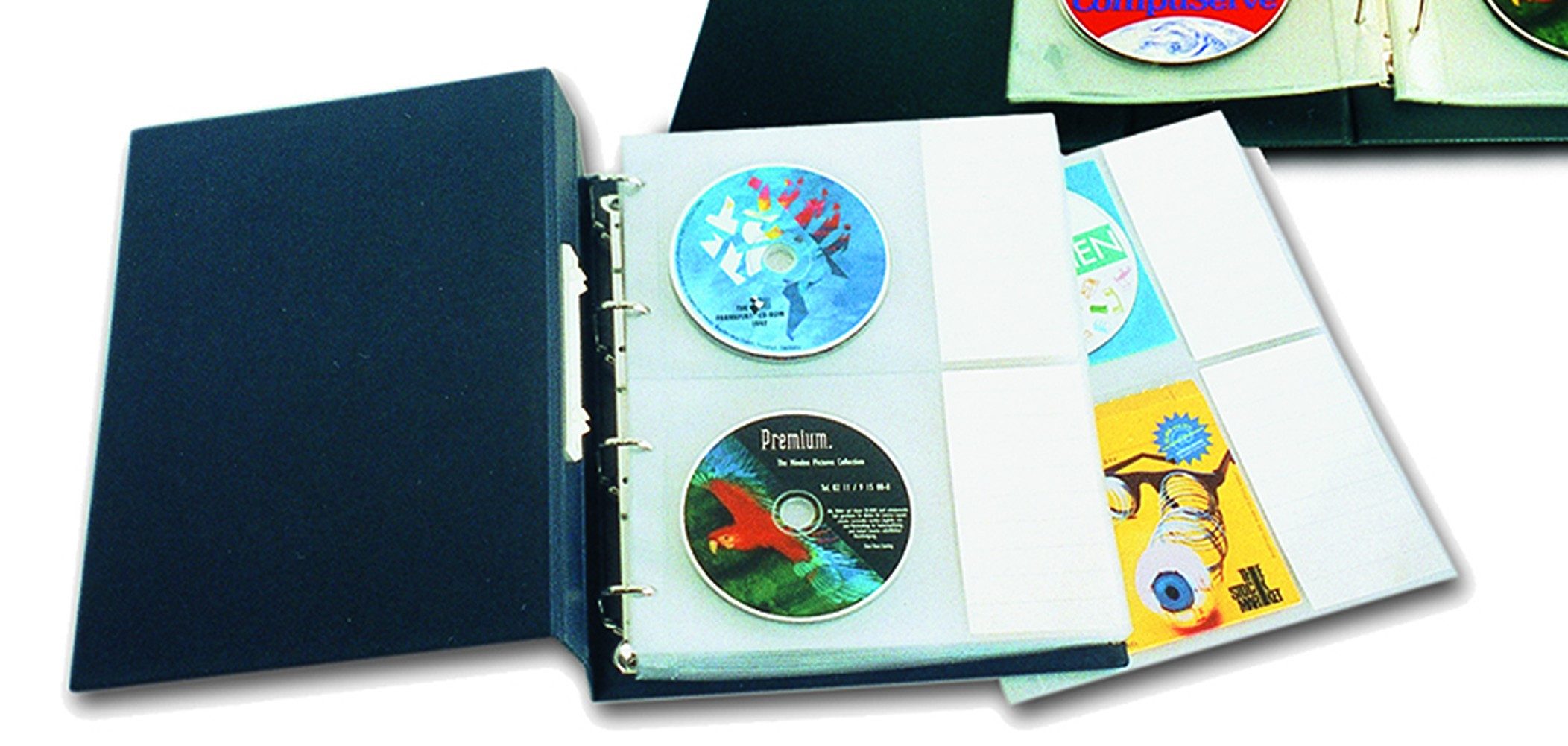 Safe-Album CD-Hülle Sammelalbum CD DVD inkl. 10 Sammelhüllen für 40 DVD Blue Ray