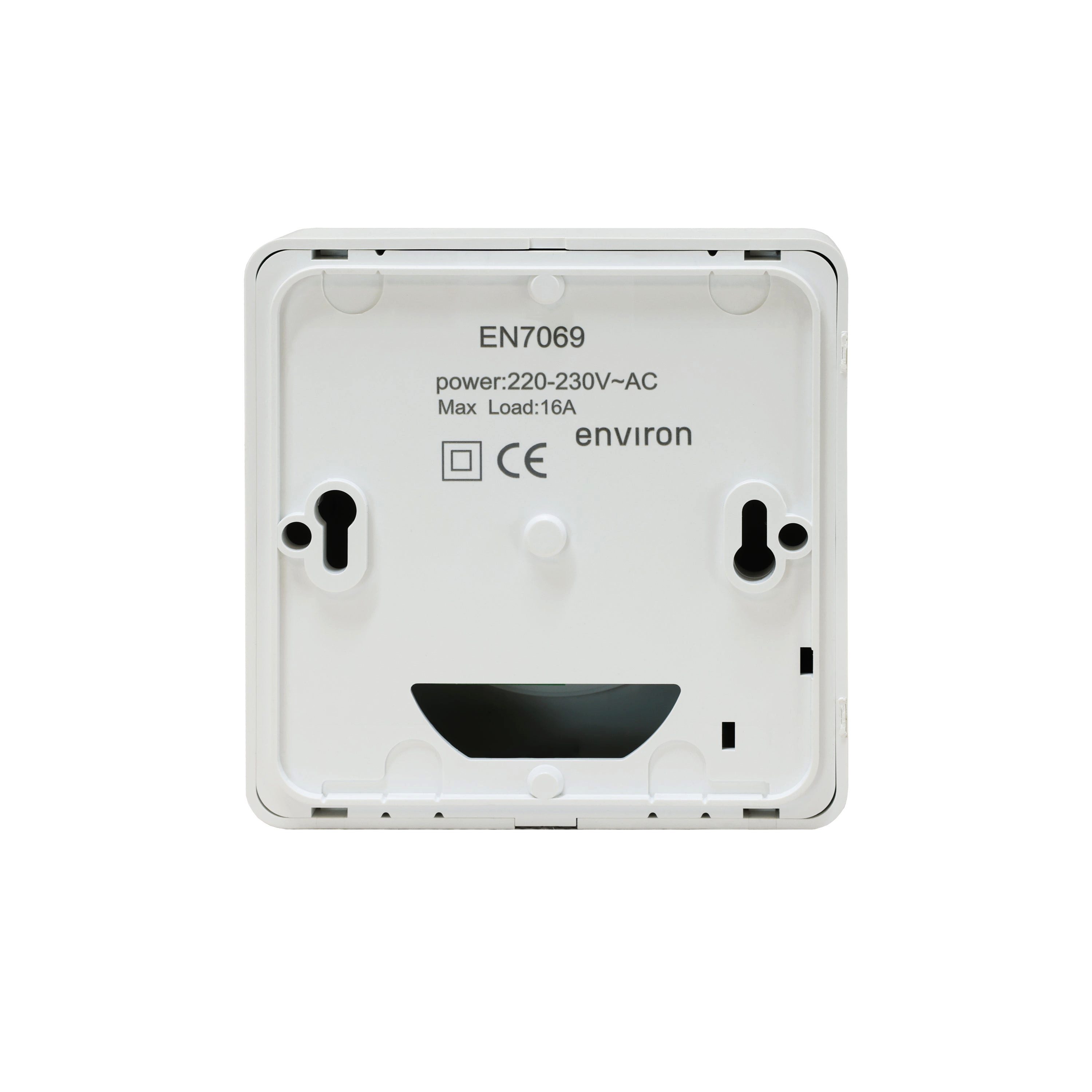 Environ Raumthermostat environ Raumthermostat ENRTH1 Unterputz 230V – mechanisch, 5–40°C, mit